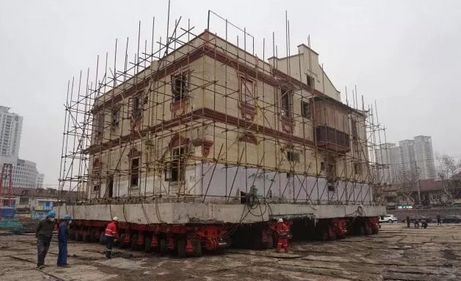 平移動老建筑，傾角傳感器起到關(guān)鍵作用